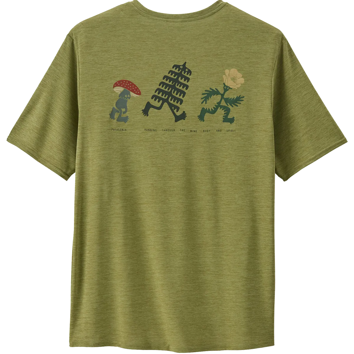 Men's Capilene Cool Daily Graphic Shirt - Lands Mediterranean Air AntiFadeTechnology