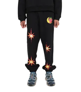 Sky High Farm Ally Bo Perennials Firework Sweatpants Black FourWay Stretch