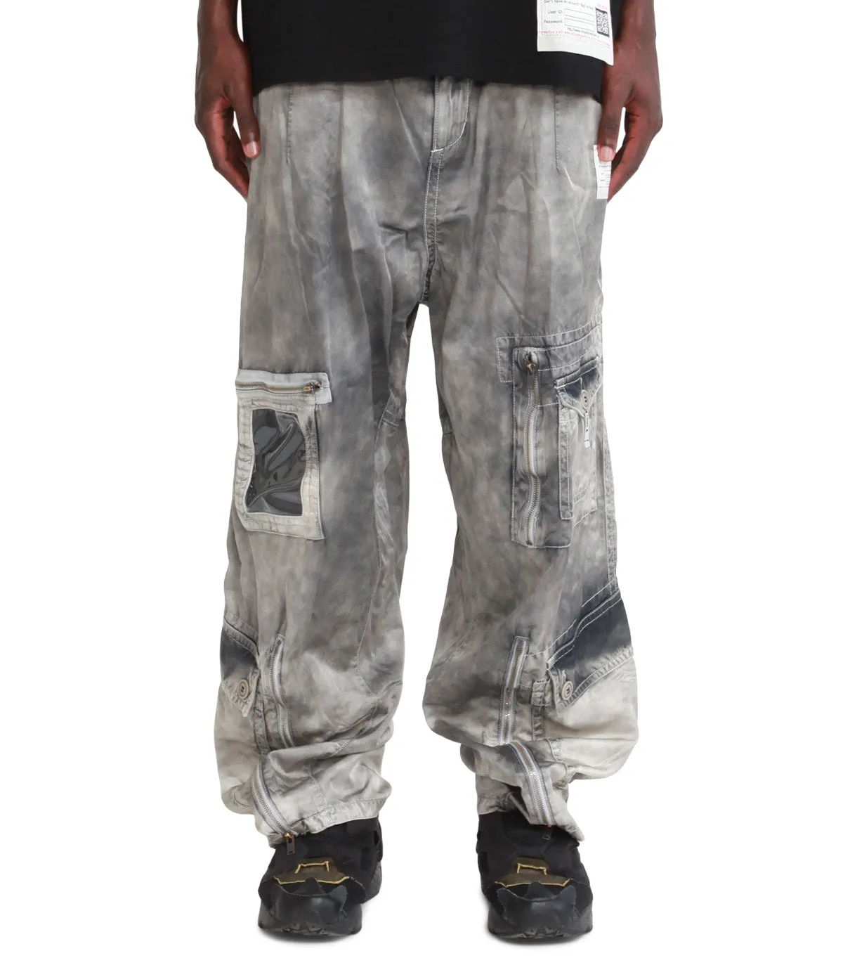Mihara Yasuhiro RC Twill Parachute Trousers Gray Vital Core