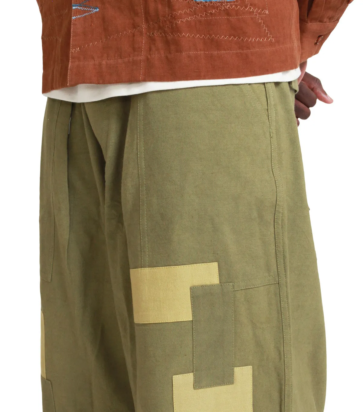 PreShrunk Cotton NonRestrictive Design Story MFG Mechanic Pant Olive