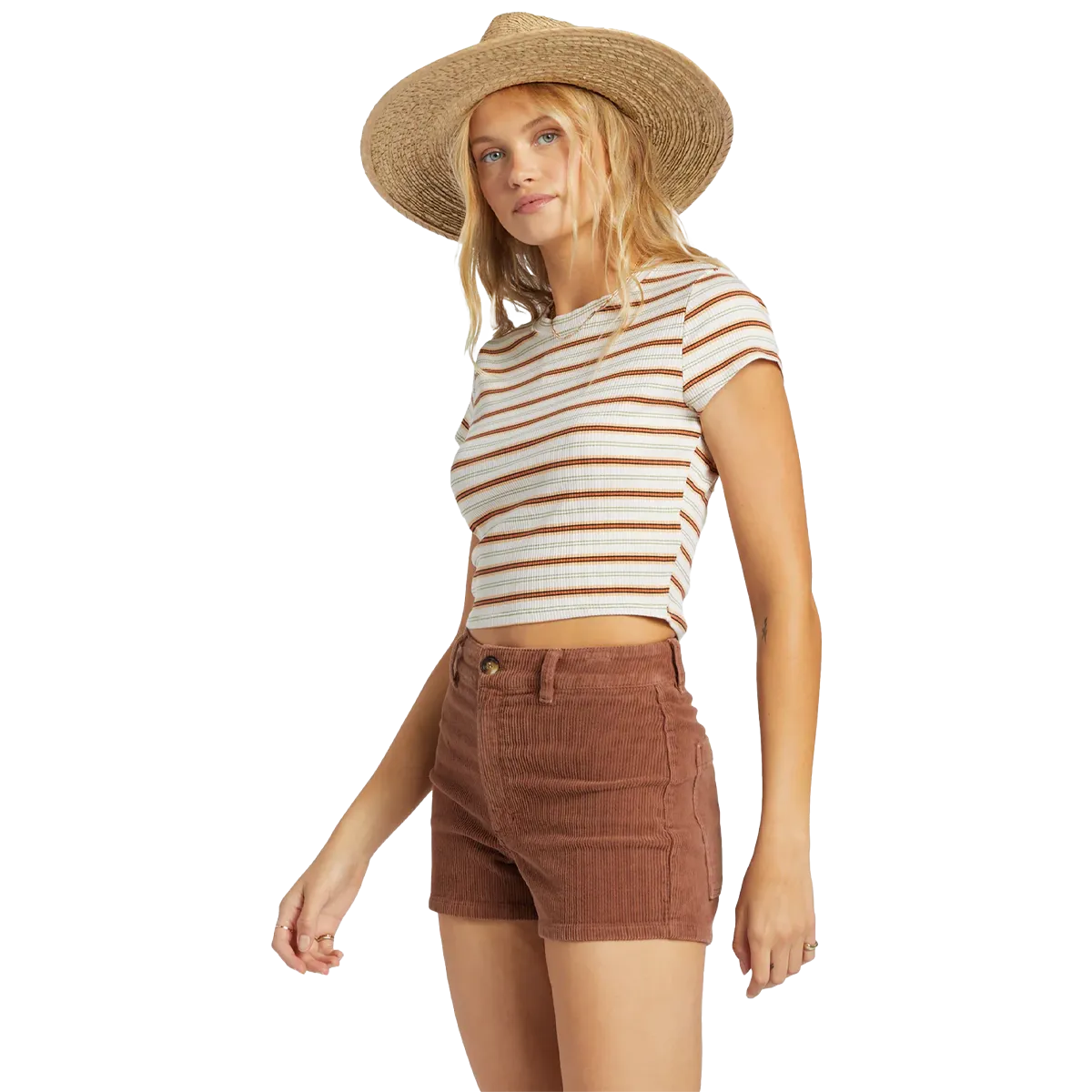 Reinforced Stress Points Women's Free Fall Cord Short