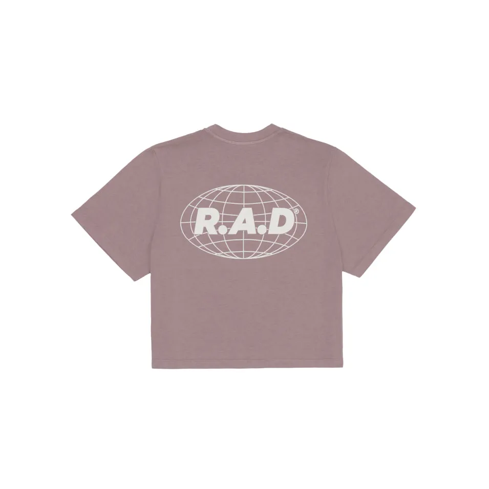 GLOBE CROP TEE DUSK RecycledBlend Ultimate Comfort