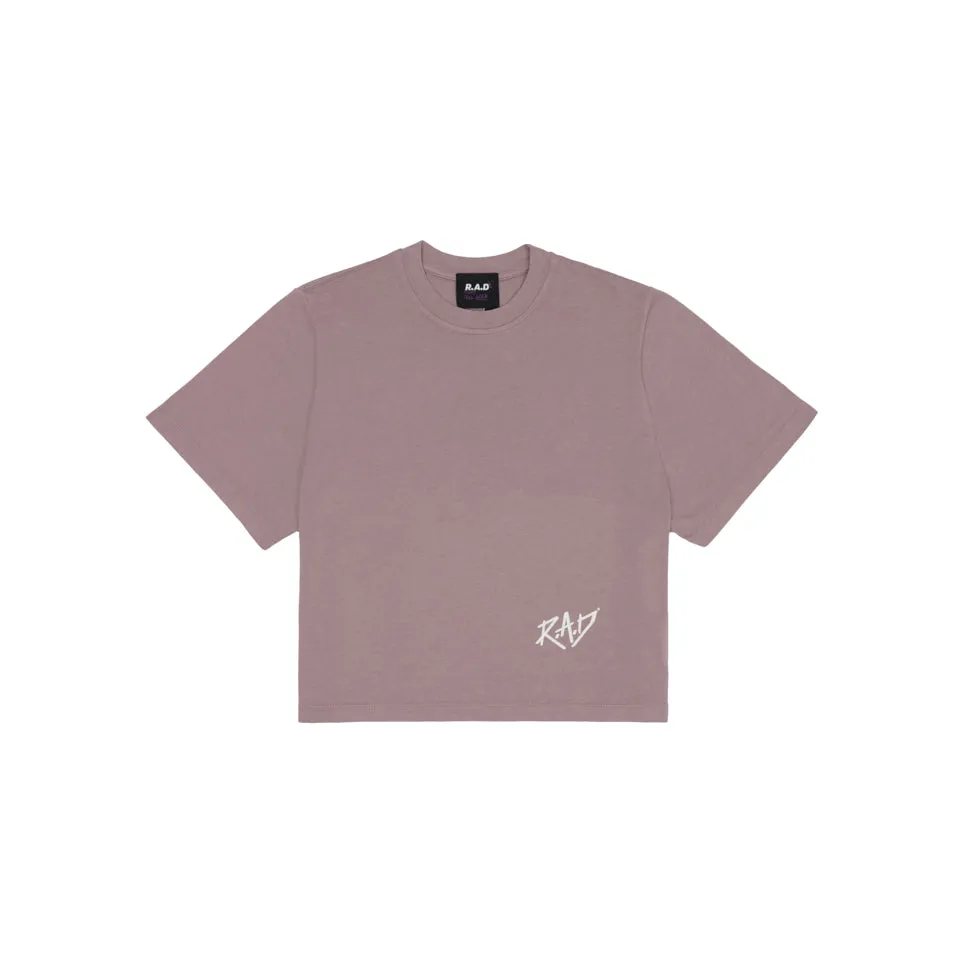 GLOBE CROP TEE DUSK Easy Wear Style Elderly Comfort