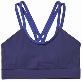 Ribbed cuffs seams Minimalist Design Women's Groundwork Pace Sports Bra