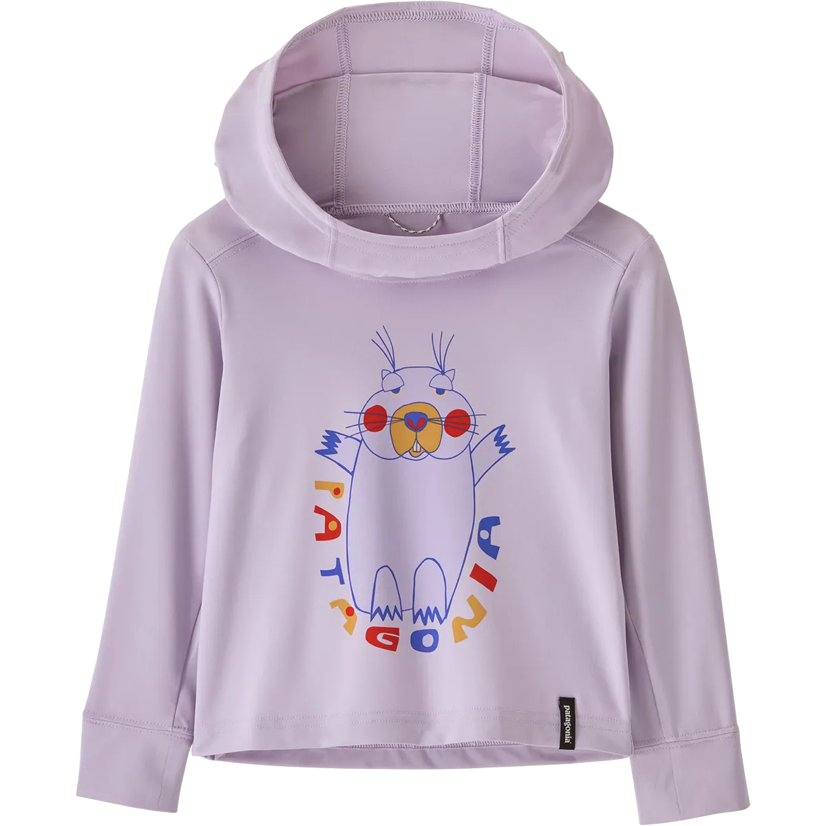 Youth Baby Capilene Silkweight Hoody ReflectiveDetails