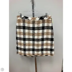 Skirt Mini & Short By Ann Taylor In Plaid Pattern, Size: 8 Strong Soul Street Icon