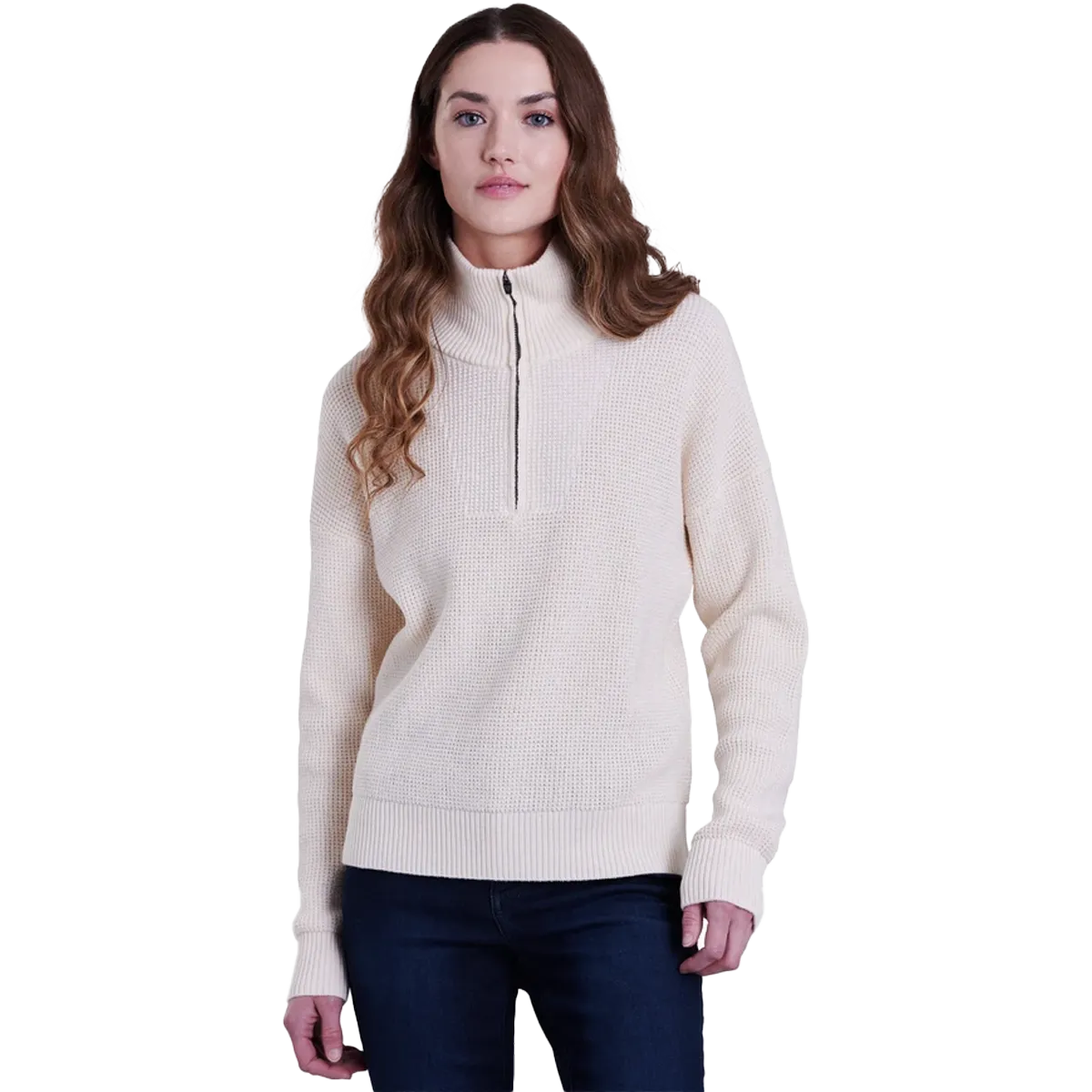 Women's Norda 1/4 Zip Sweater Night Charm New Yorker