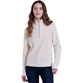 MachineWashable Heart Soul Women's Norda 1/4 Zip Sweater