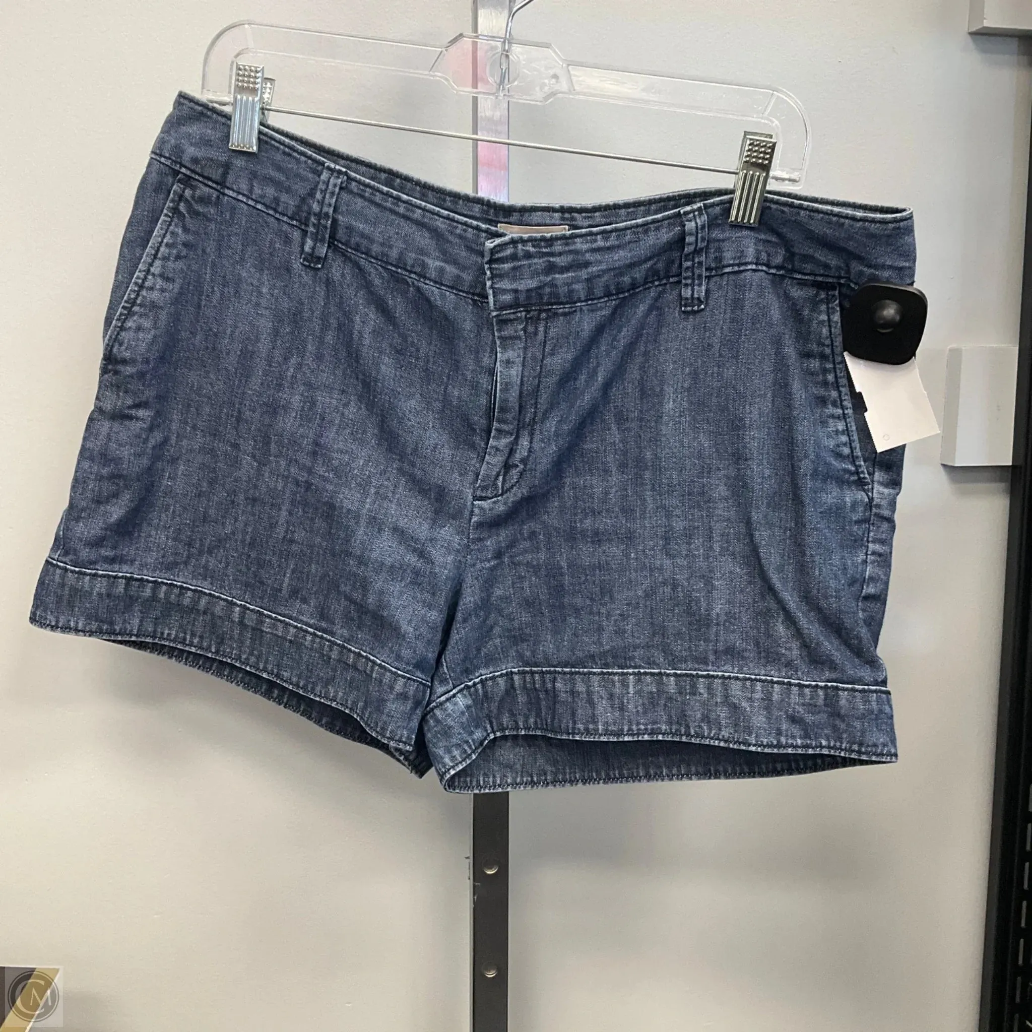 Shorts By Gap In Blue Denim, Size: 12 Bi Stretch Fabric Flattering Cut
