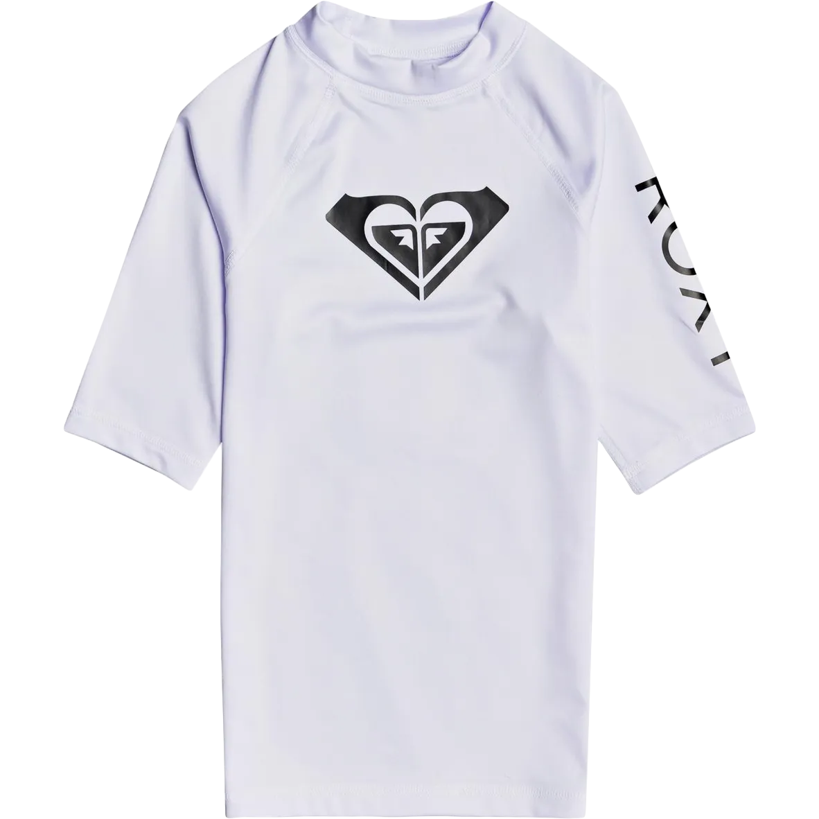 Girls' Whole Hearted Short Sleeve Rashguard SeamlessFit