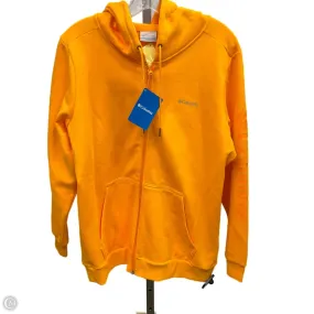 Sweatshirt Hoodie By Columbia In Yellow, Size: 2x Everyday Style ContrastPlacket