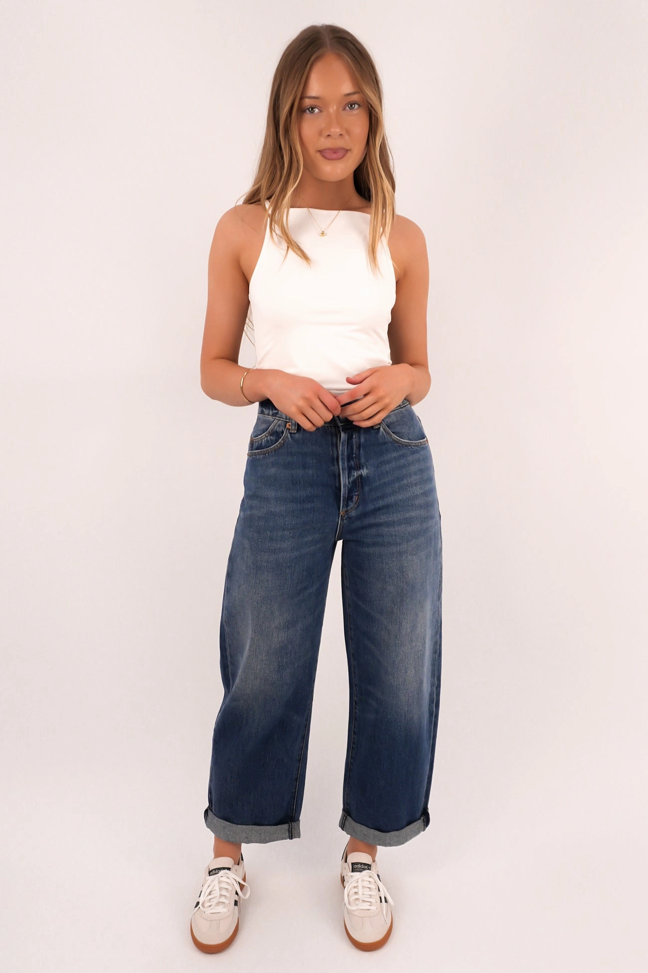 Easywear Style Gigi Barrel Jean Paris Texas Turn Up