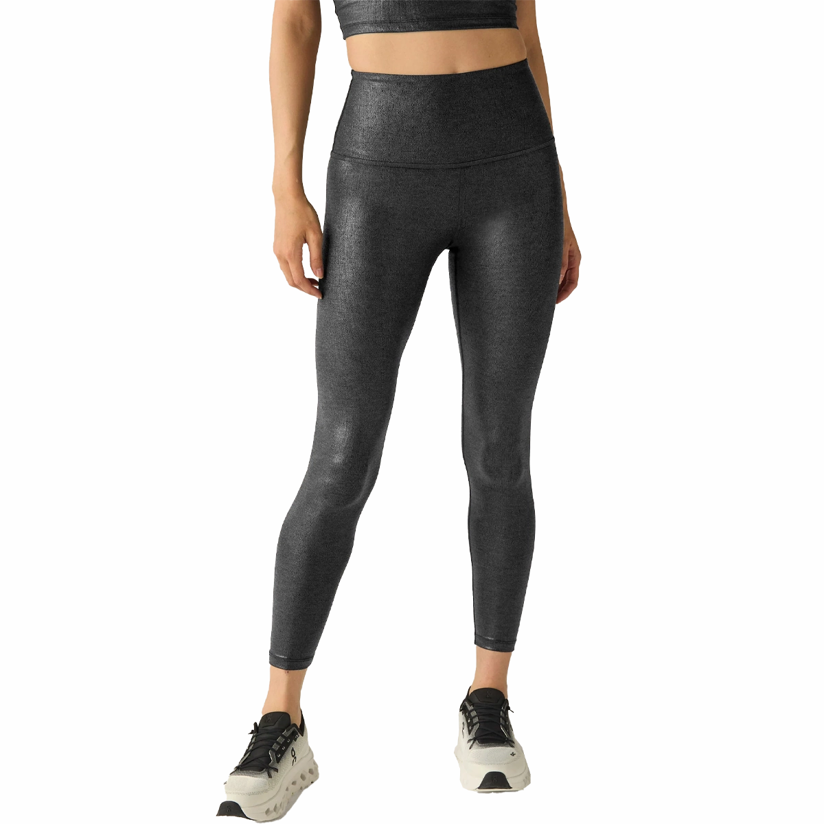 Perfect Activewear Stretch Fit Daily Routine Women's High Waisted Midi Legging