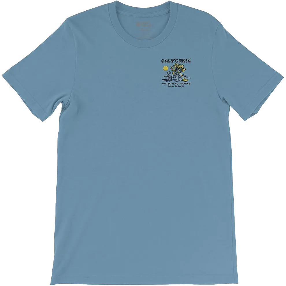 Men's National Parks of California Vintage Tee Tight Net Cozy Vibe