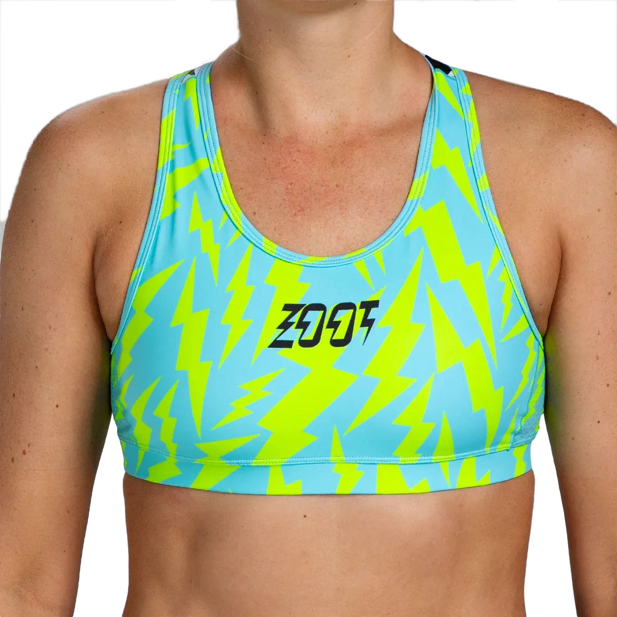 HiddenZipperClosure BreathableMesh Women's Ltd Tri Bra