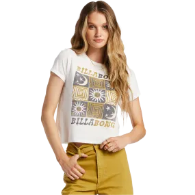 Women's Stoked All Day Tee Mediterranean Air StretchPaneling