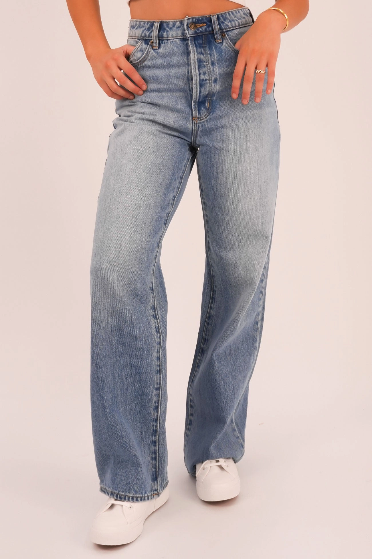 Youth Outfit Stevie Relaxed Jean Brad Blue