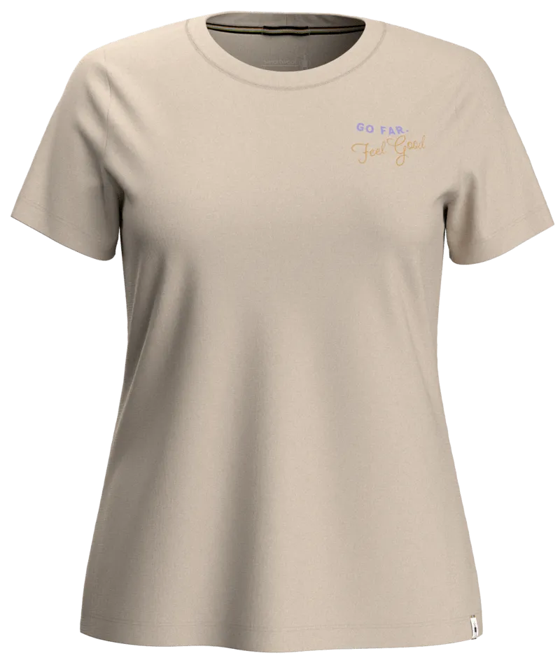 Lightweight Fabric outdoor mode Smartwool 2023 Women's Denver Skyline Graphic Short Sleeve Tee