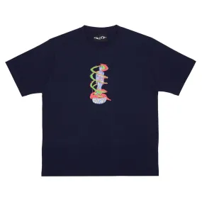WKND Anatommy Tee Navy Drawstring