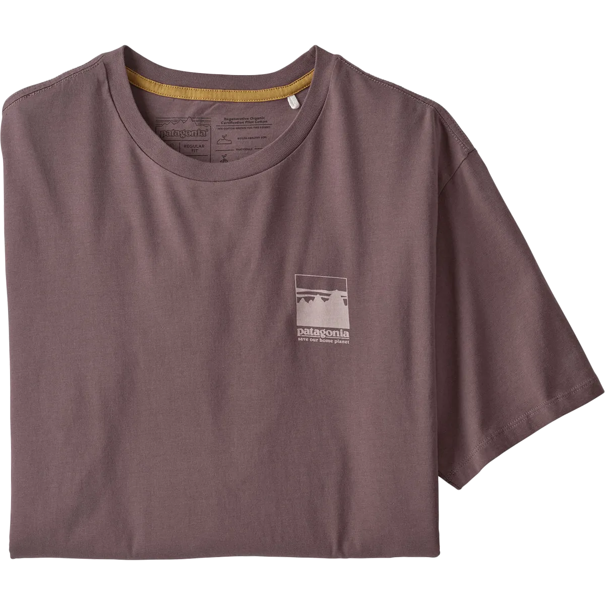 Men's Alpine Icon Organic Pilot Cotton T-Shirt Sheer Glow Metro Mode