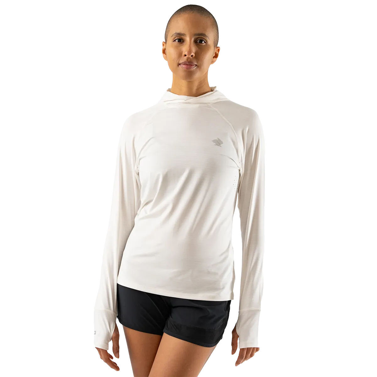 Women's UPF Deflector 2.0 Hoodie HighDensity Weave Model Edge