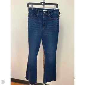 LayeredPaneling Jeans Boot Cut By Loft In Navy, Size: 6p