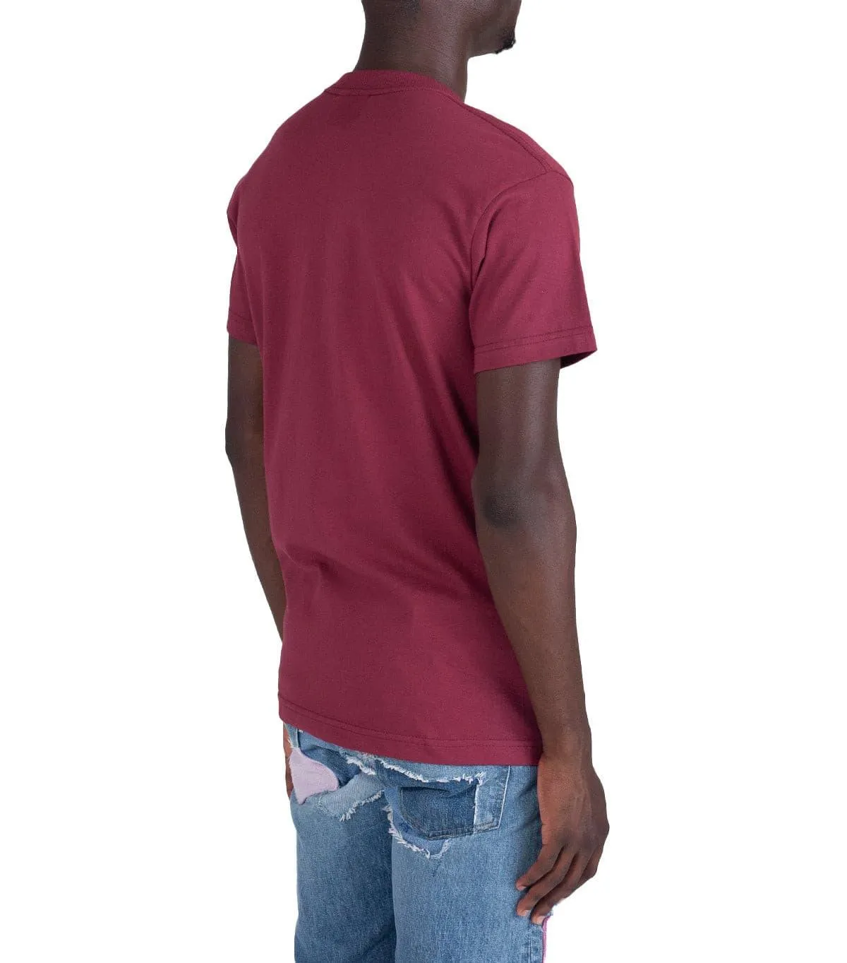 Sneeze Magazine Bounty T-Shirt Burgundy Easy Breath