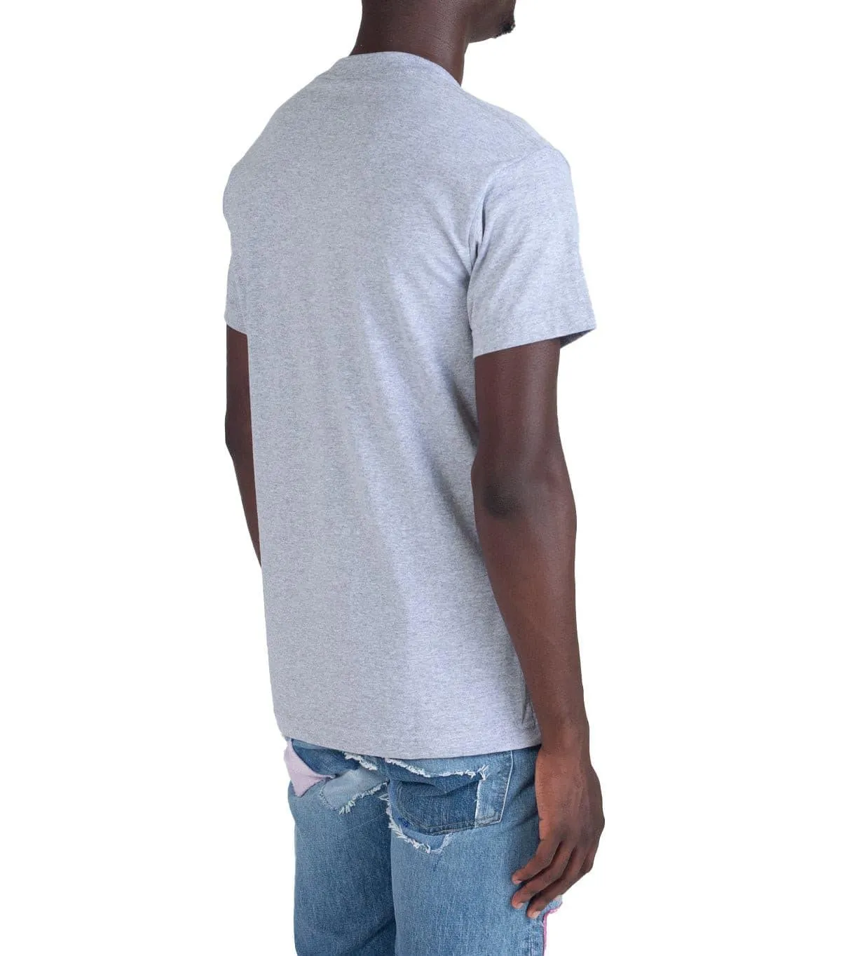Virtual Mode New Yorker Sneeze Magazine Tourist T-Shirt Grey