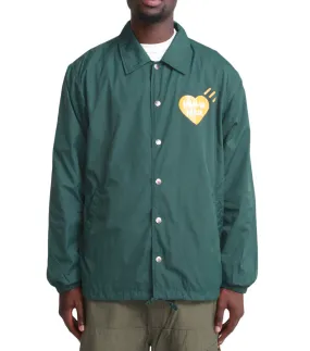 CompressionKnit Human Made Coach Jacket Green