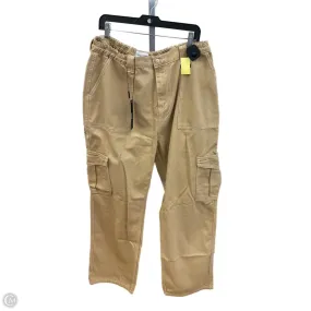 Pants Cargo & Utility By Fashion Nova In Tan, Size: 14 Flattering Cut Chic Wear