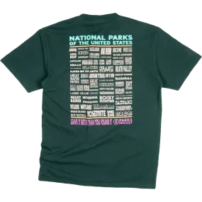 Eco Core AntiStaticLining Men's National Parks Lineup Pocket Tee