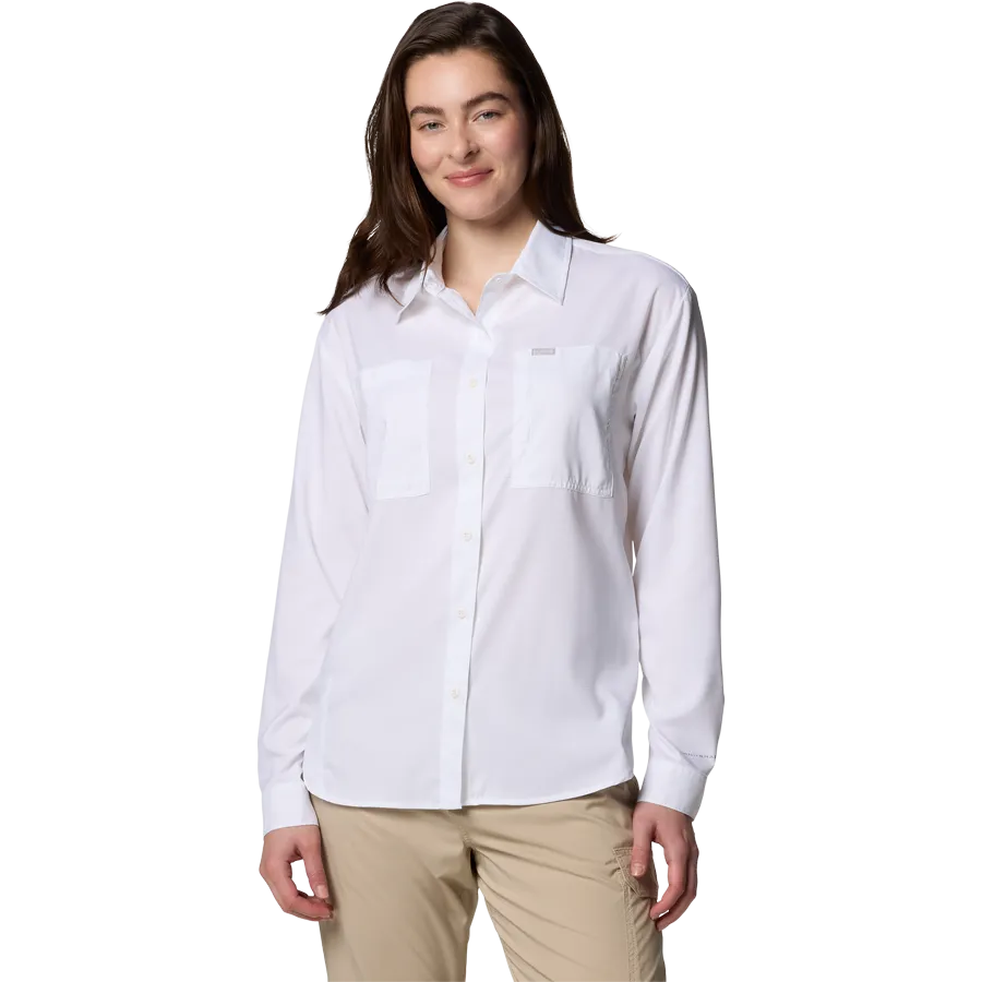 Women's Silver Ridge Utility Long Sleeve Shirt Wonder Fit AntiSnagFabric