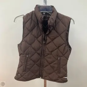 Vest Puffer & Quilted By Tommy Hilfiger In Brown, Size: Xs Breathable mesh lining