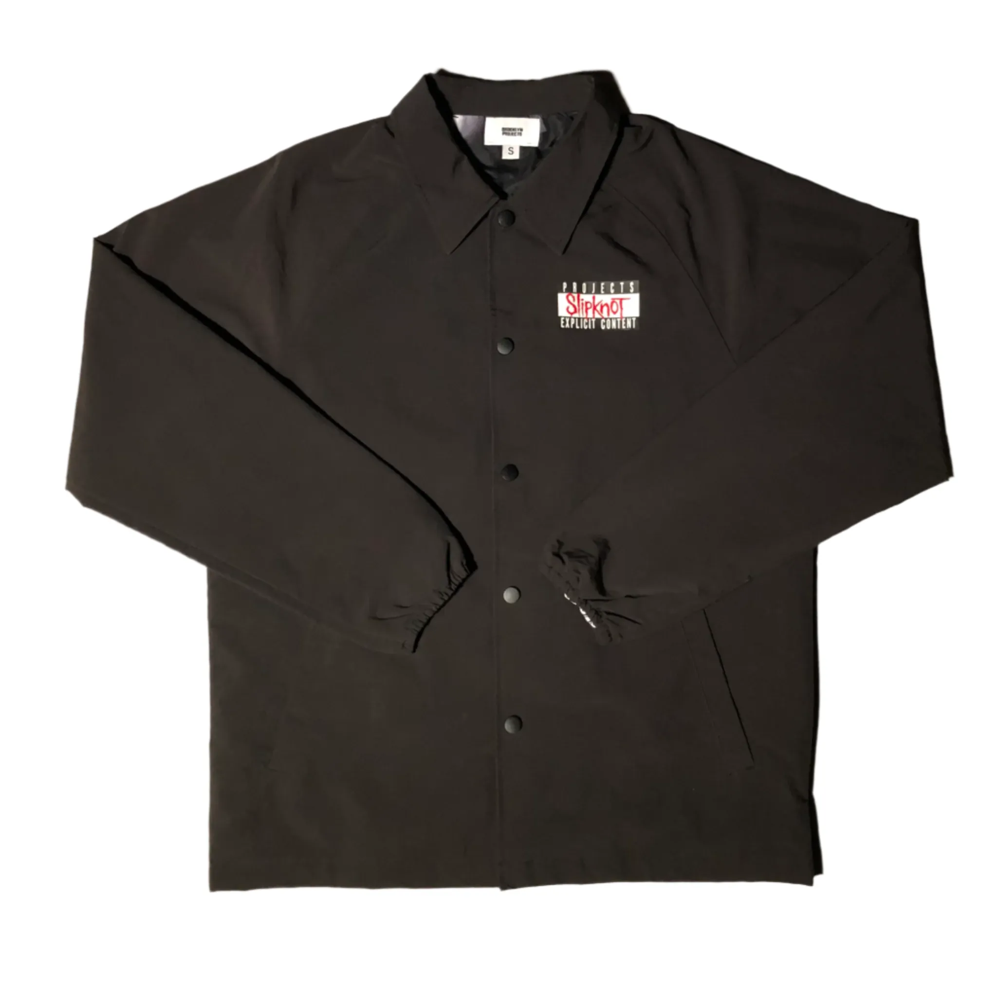Brooklyn Projects X Slipknot Chrome S Jacket elastic waistband Reflective Bands
