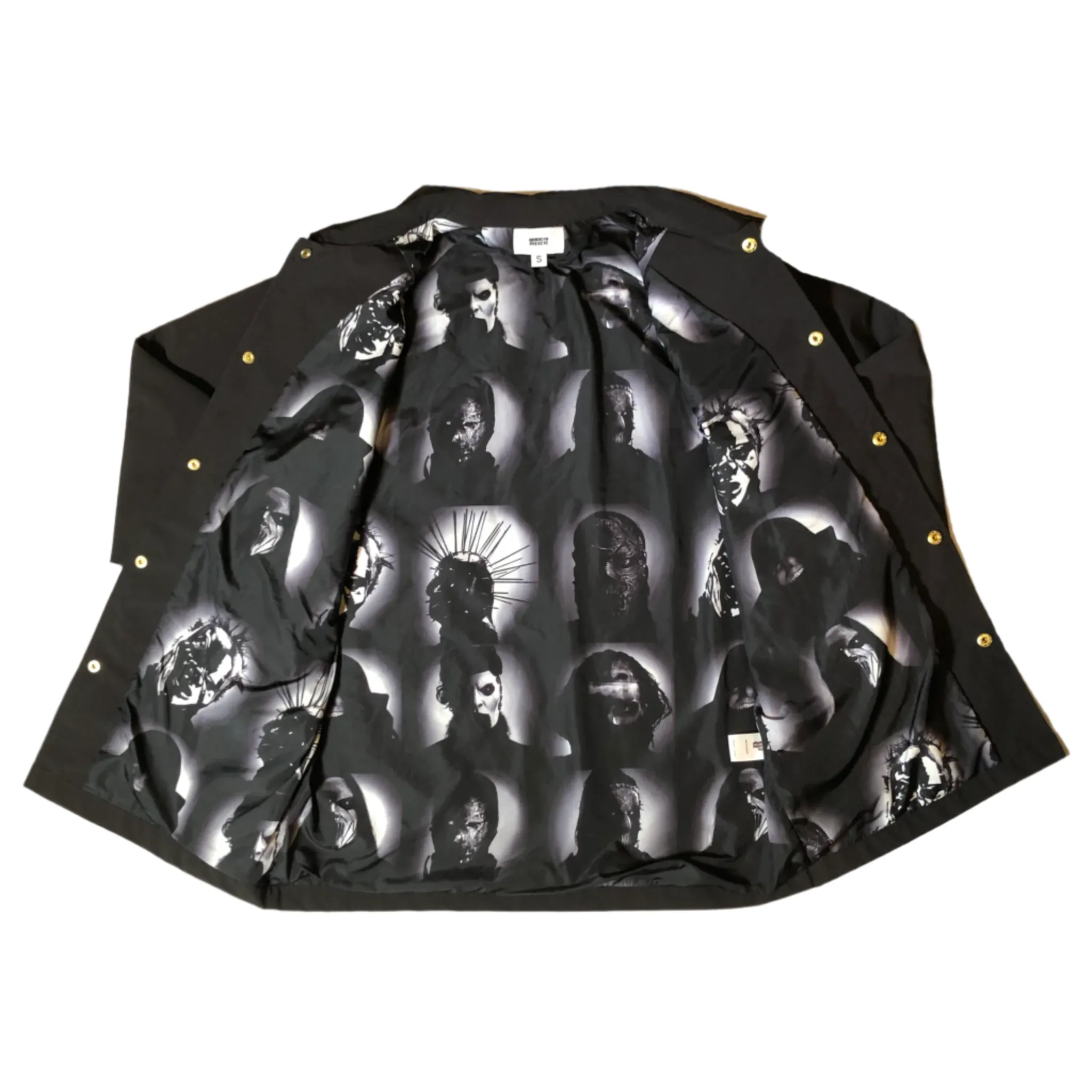 Brooklyn Projects X Slipknot Chrome S Jacket Rubberized Trims Canvas Make