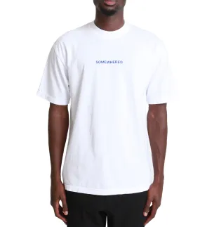 Formal Tone SOMEWHERE 5-Year Logo T-Shirt White