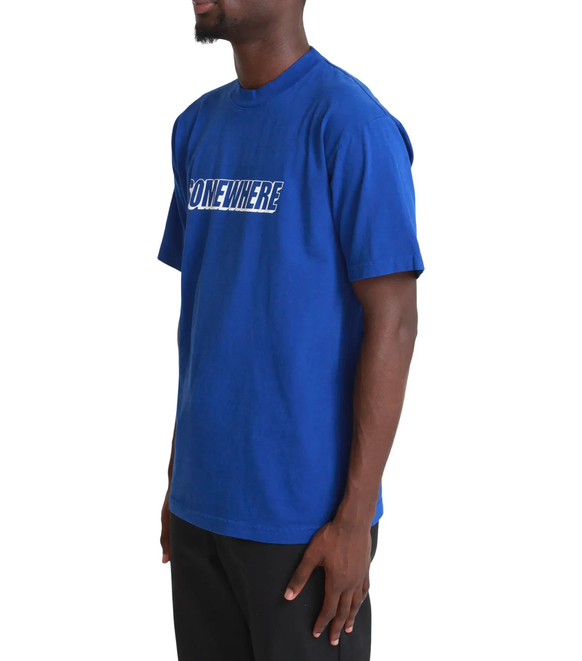 UVProtectionFinish Play Mode SOMEWHERE Block T-Shirt Blue