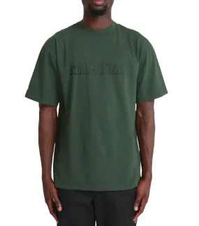 Lightweight Layering Antibacterial lining SOMEWHERE Block T-Shirt Olive