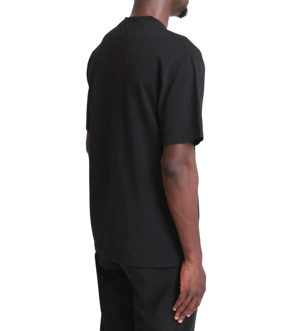 SOMEWHERE Offset T-Shirt Black World Tone QuickAccess Pockets