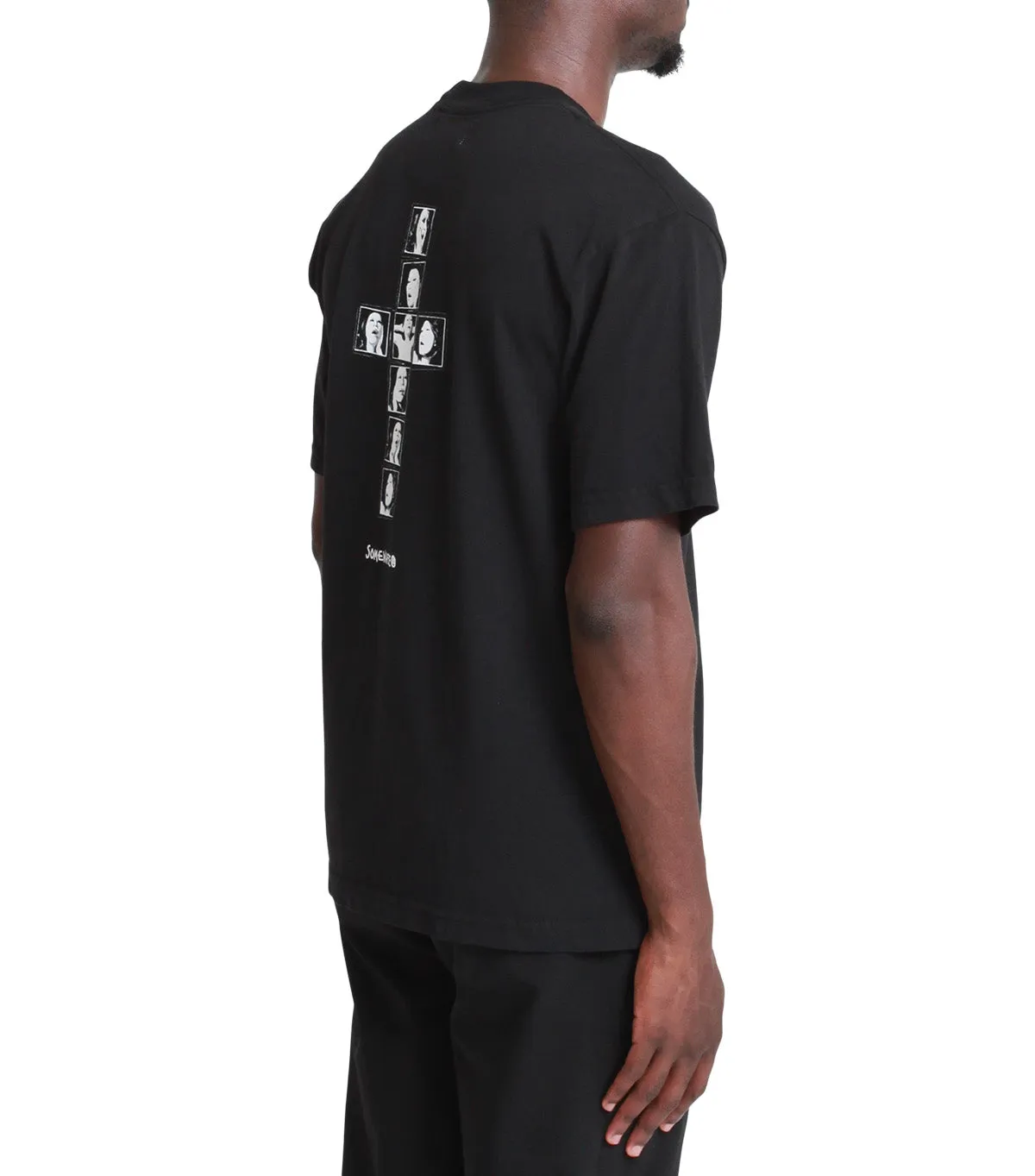 OdorControl Technology New Yorker SOMEWHERE Savior T-Shirt Black