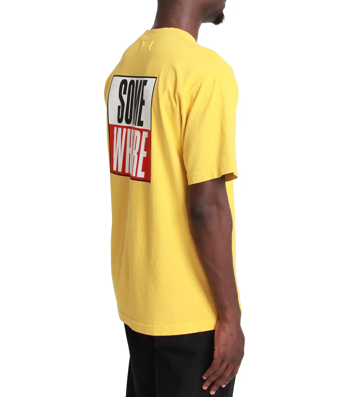 mesh ventilation Carnival Look SOMEWHERE True Stories T-Shirt Yellow