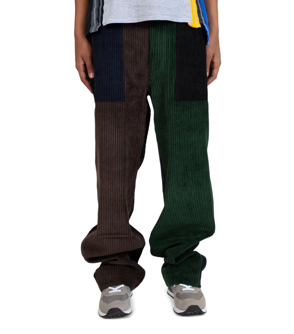 South2 West8 5W Corduroy Fatigue Pant Green Brown RipstopFabric