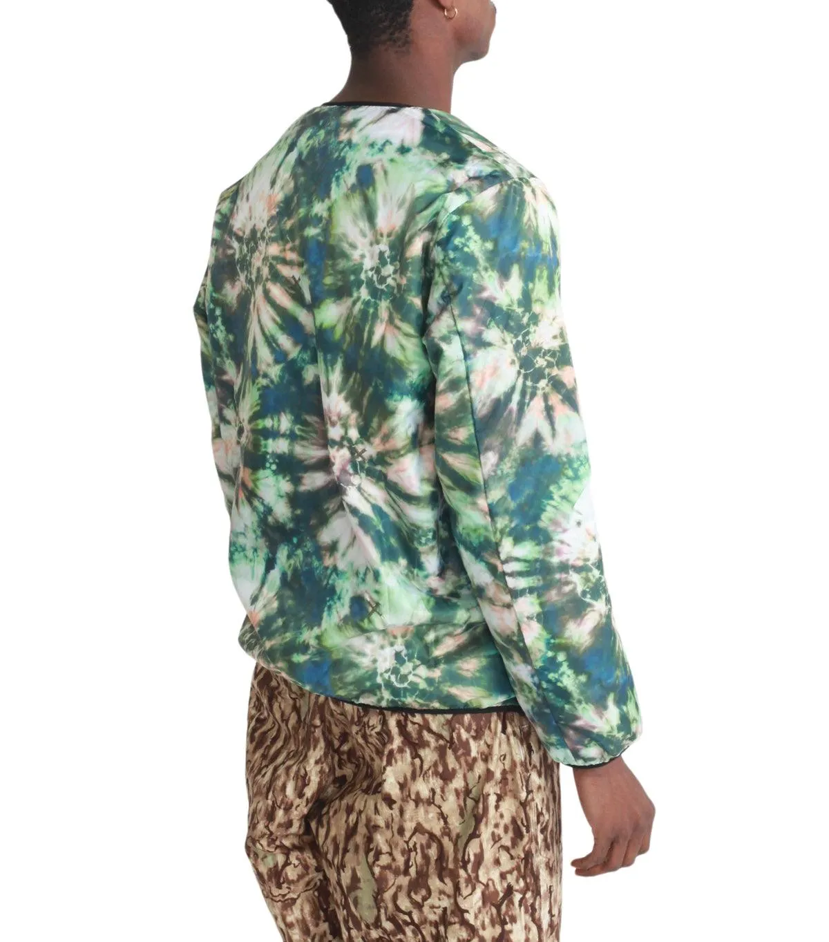 Sun shield Legend Fit South2 West8 Filling Crew Neck Shirt Green