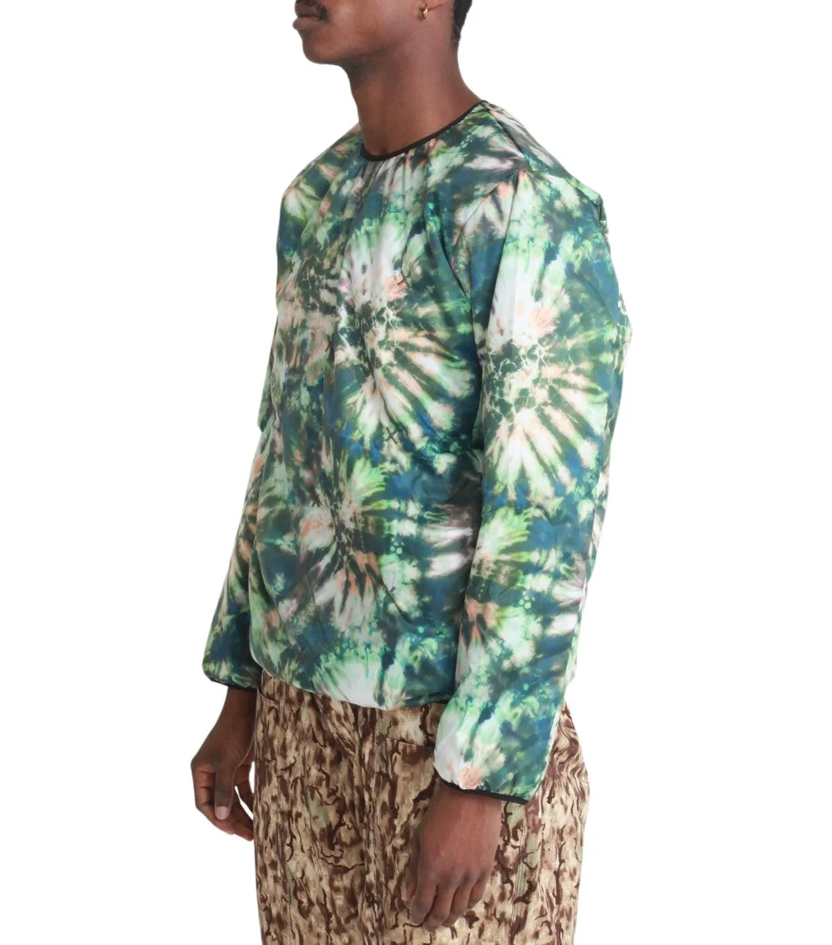 London Edge Flight Fit South2 West8 Filling Crew Neck Shirt Green