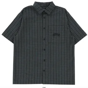 checkered pattern Bootcut Former Manners Check Shirt
