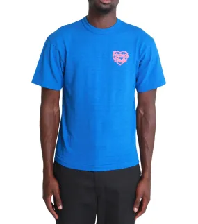 Human Made Color T-Shirt Blue Campus Vibe Morning Walk