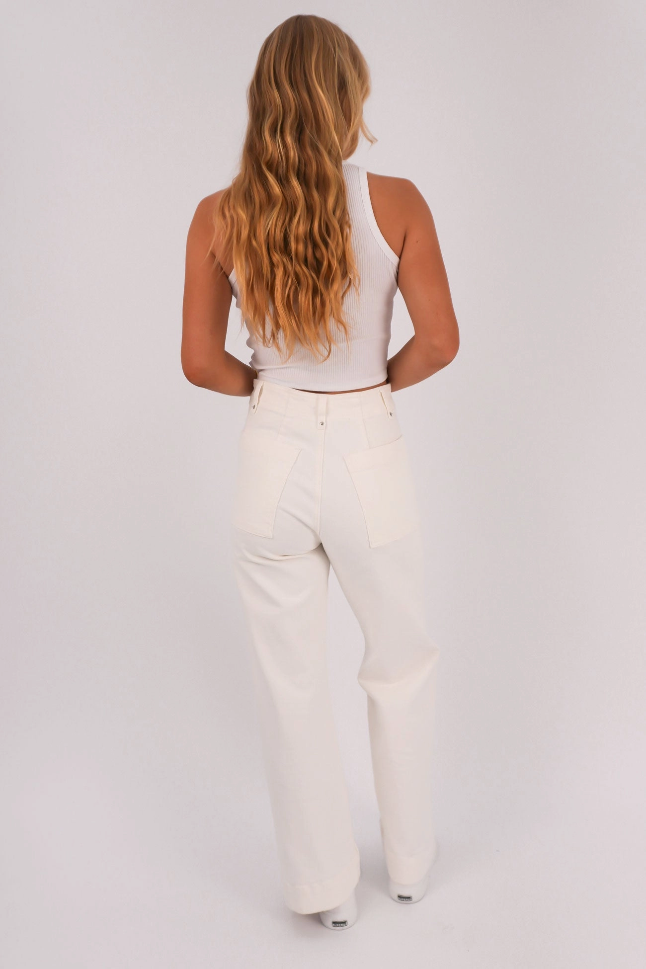 Youth Style Office Wear Road Trip Affordable Lara Jean White