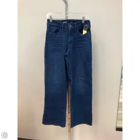 Transitional Style Jeans Flared By Old Navy In Blue Denim, Size: 4