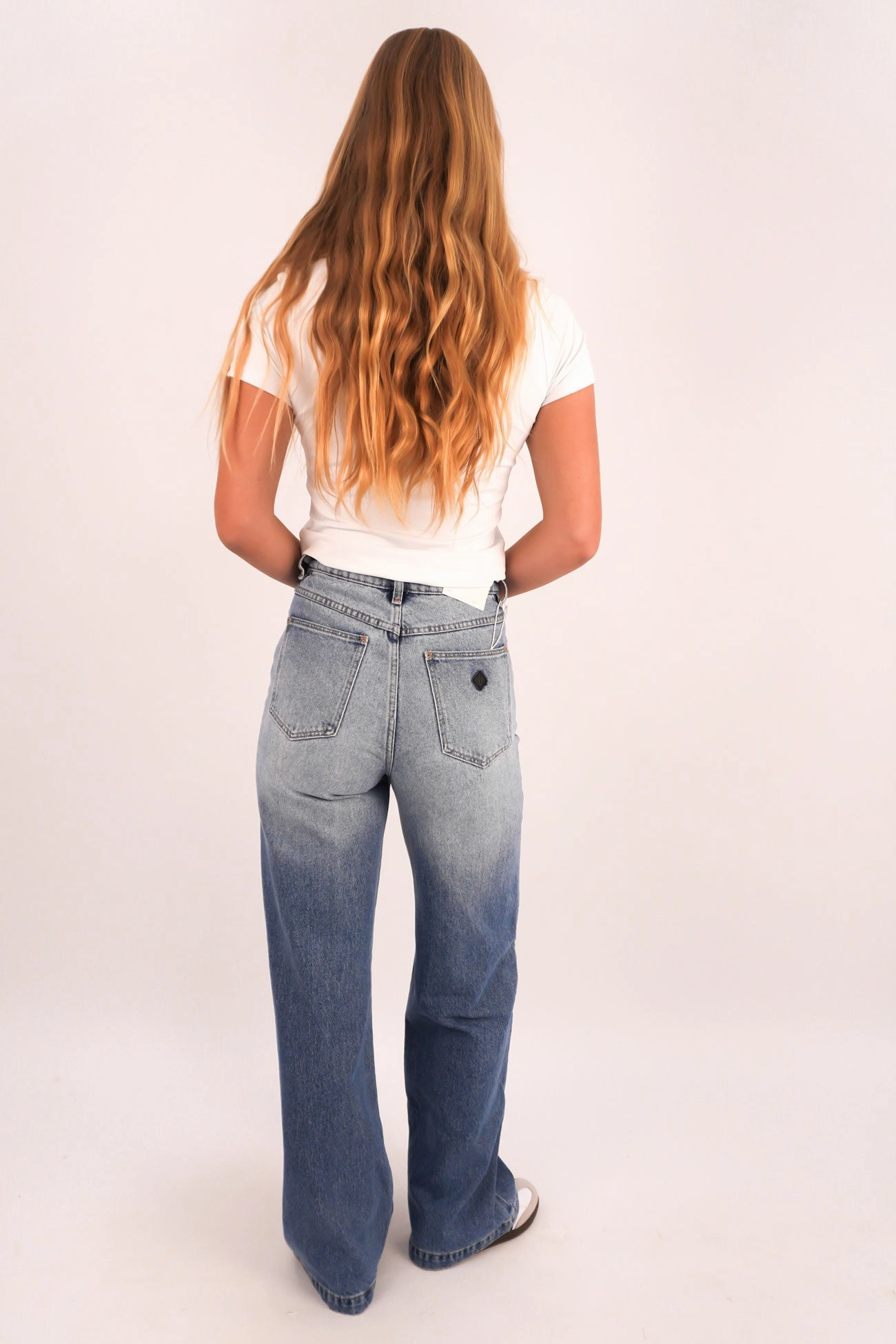 A 94 Wide Jean Jenna Artist Vibe Work Meeting Casual Anti Sagging Technology