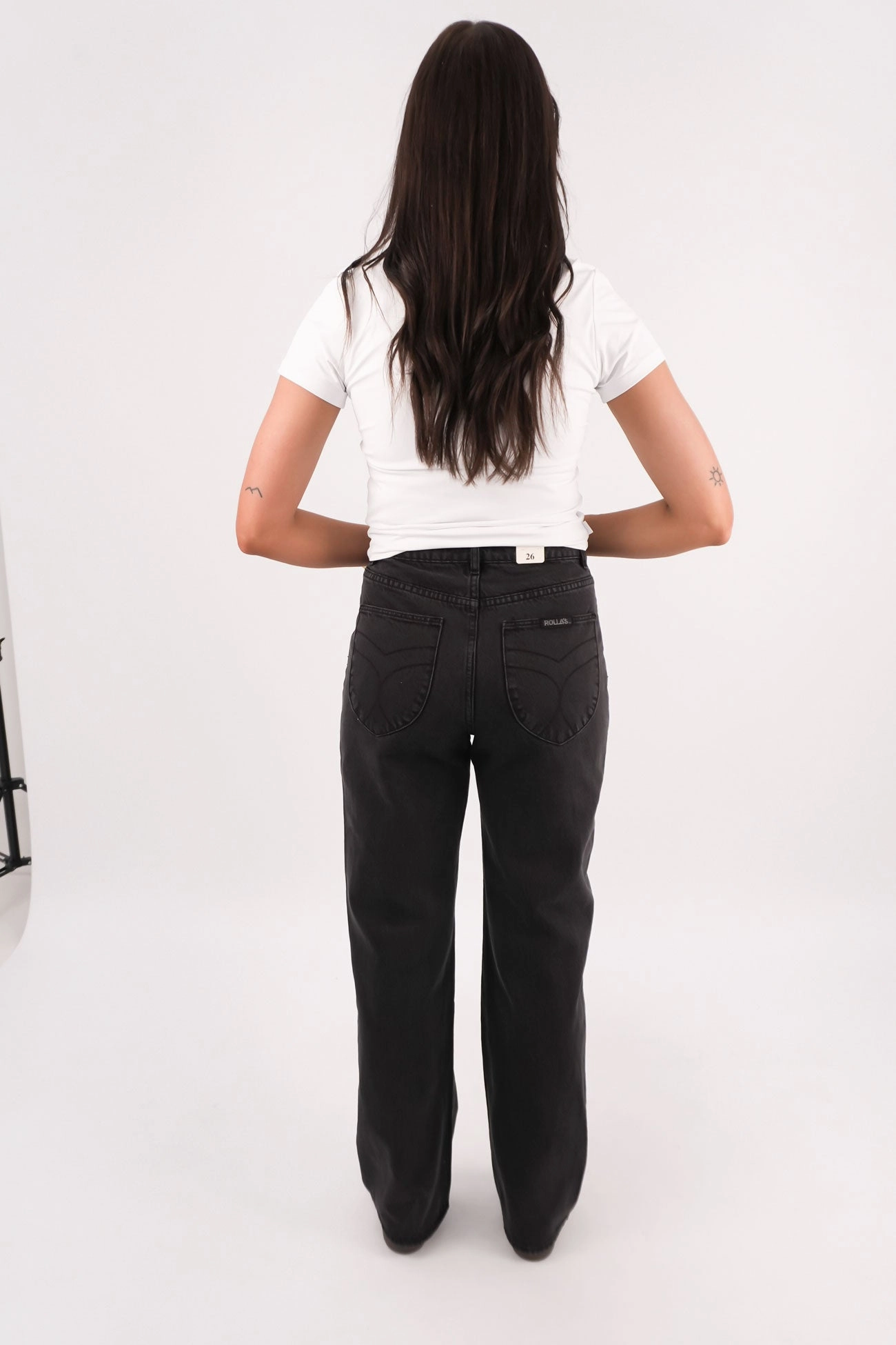 Fresh Attire Stevie Relaxed Jean Stone Black